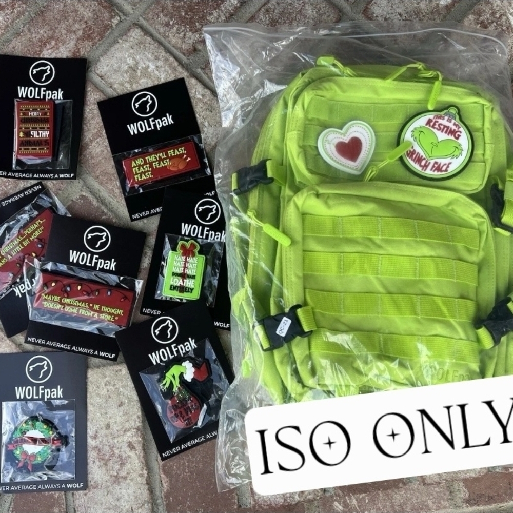 DISO WOLFpak Lime Green Women's Backpack